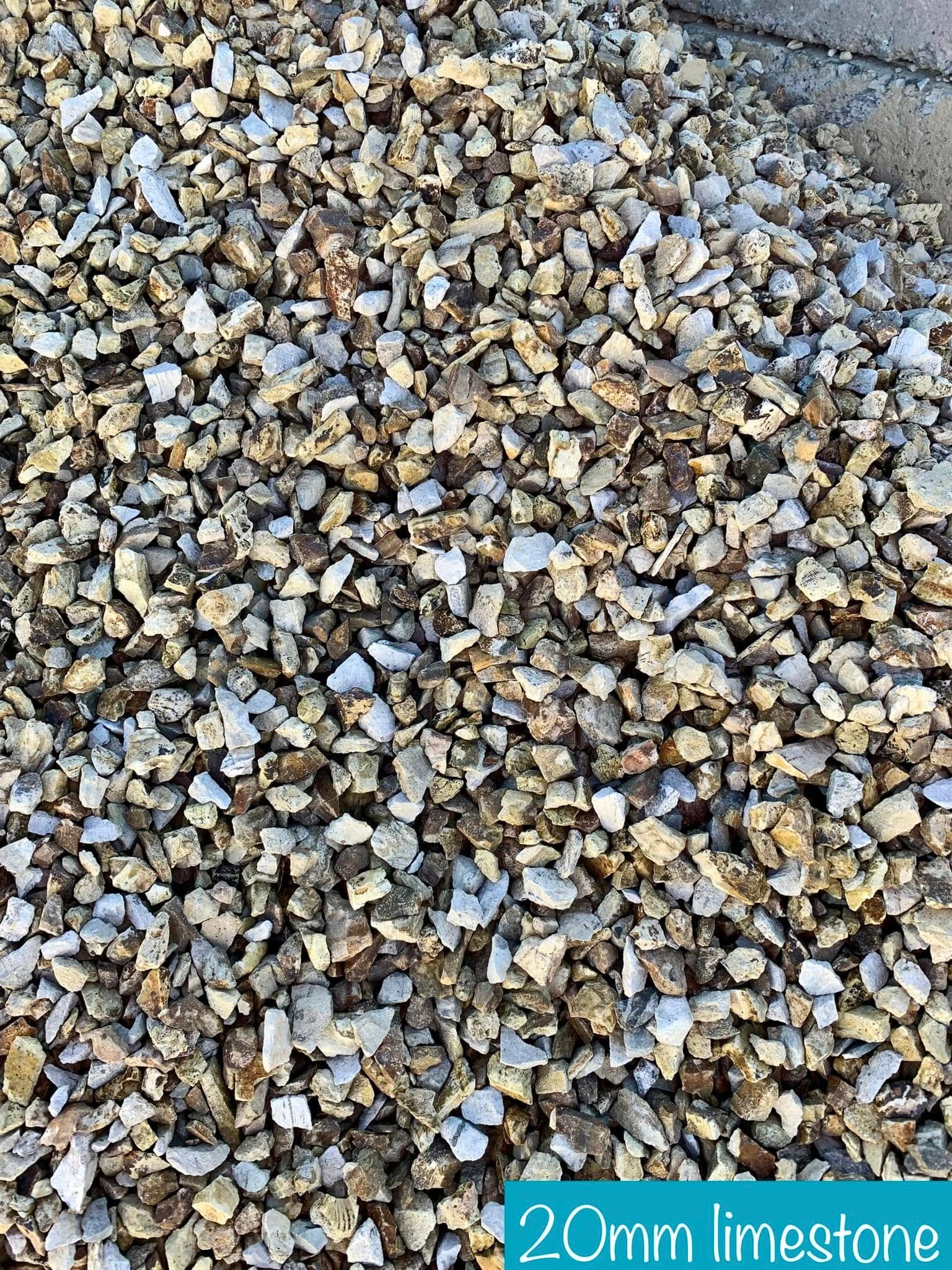 20mm Limestone