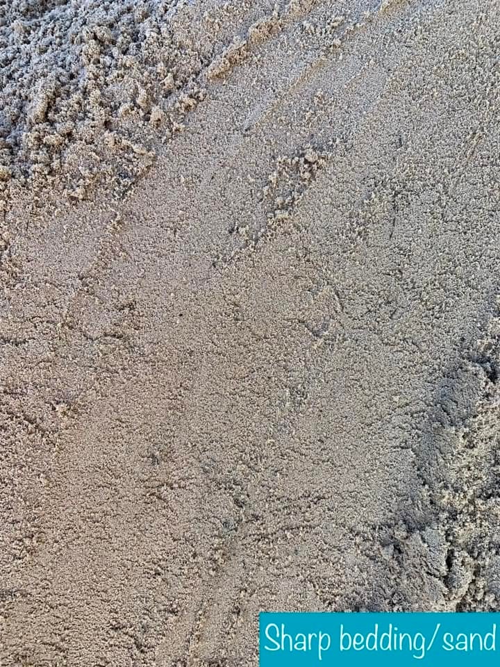 Sharp Bedding Sand